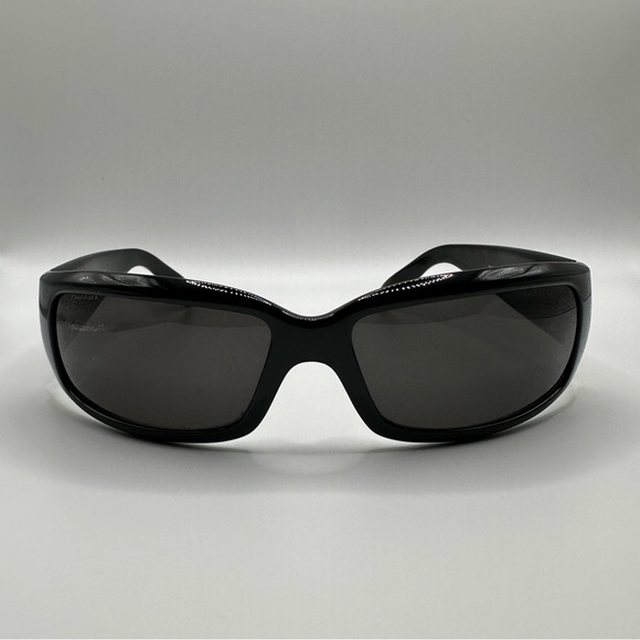 Versace 4044-B Sunglasses Black Silver Coin Medusa Swarovski - Picture 6 of 11